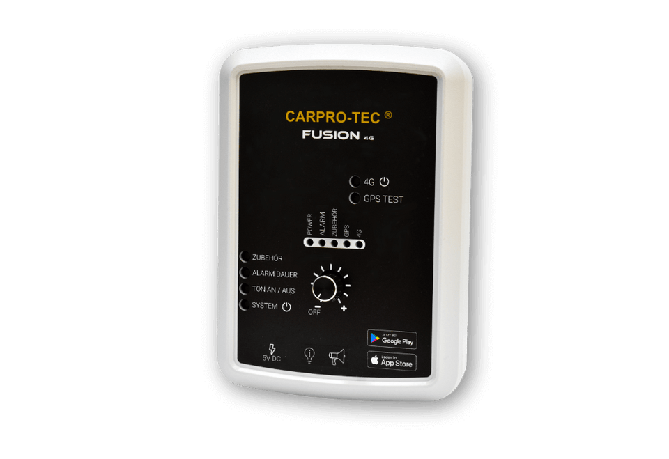 Système d'alarme CarPro-Tec Fusion 4G pour Camping-car - protection anti  efferaction - Protection antivol